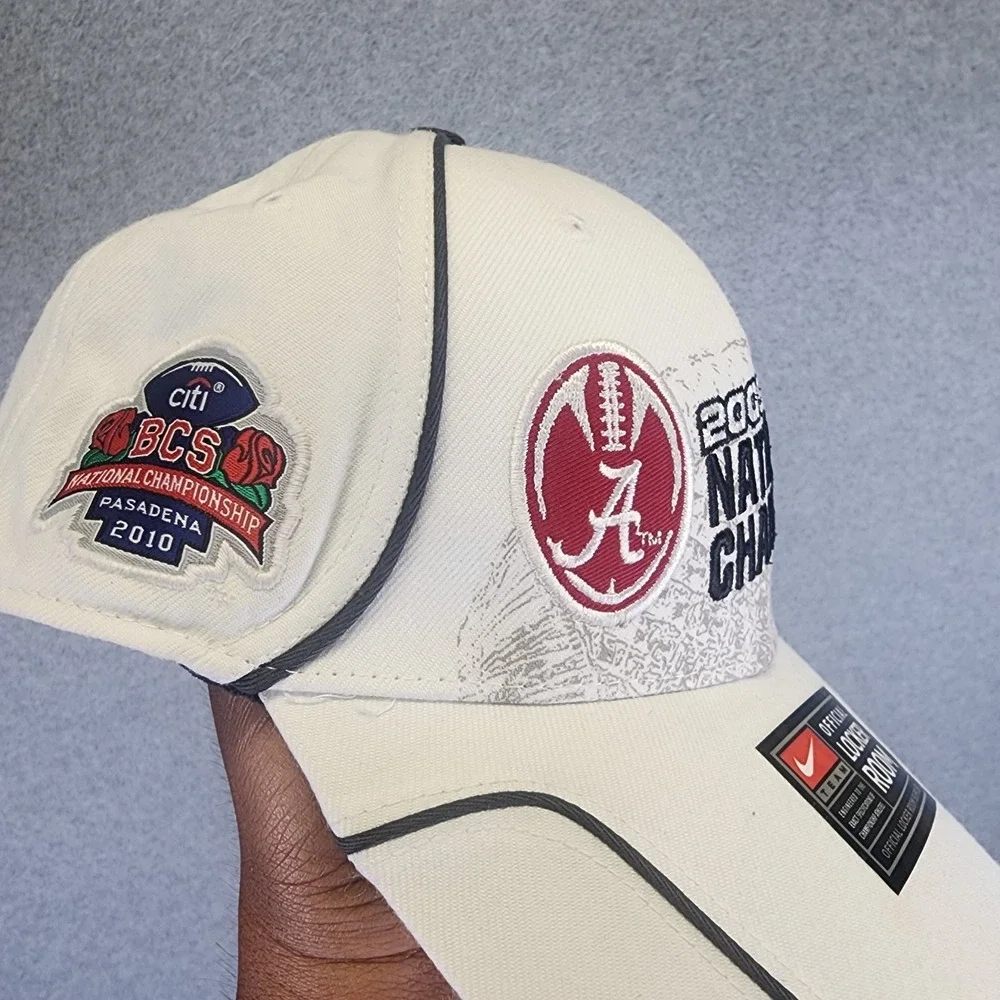 Lot Of 5 New NIKE Alabama Crimson Tide National Champions Hats 09,11,15,17,20‎